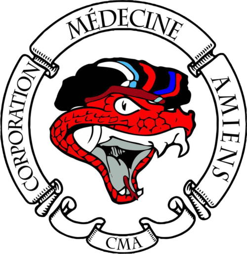 Logo de la corporation de medecine amiens